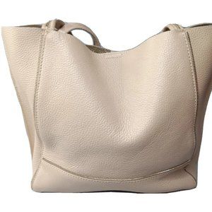 Botkier Soho Tote Camel Leather Handbag Rose Tan